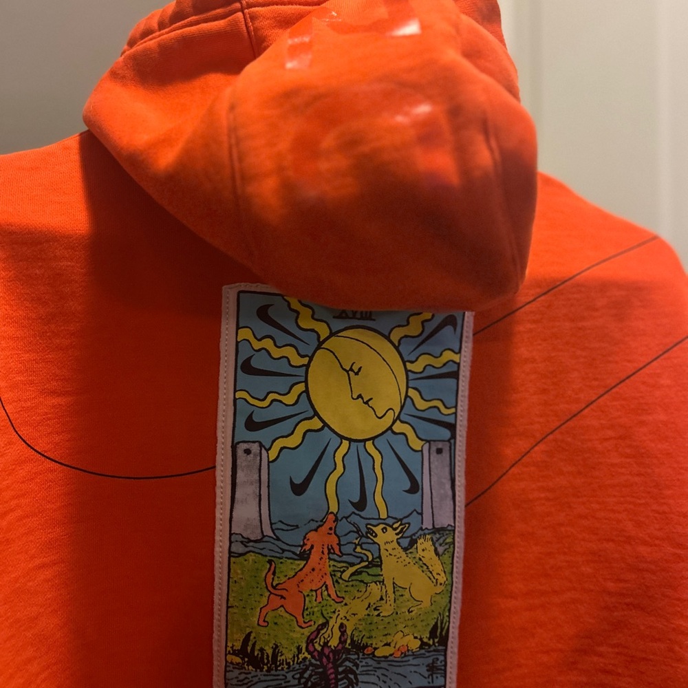 Rare Nike Sportswear Element Heavyweight "Tarot Sun" Hoodie - Men's S View 3